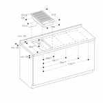 GAGGENAU VR230120 30厘米 Vario 嵌入式電烤爐 (鑄鐵烤架/火山石)